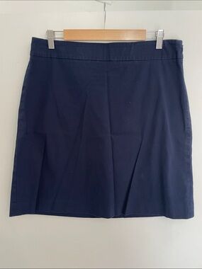 Anne Taylor ~ Classic Navy A-Line Women's Skirt